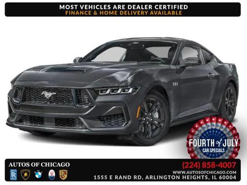 Carbonized Gray Metallic 2024 Ford Mustang GT Premium