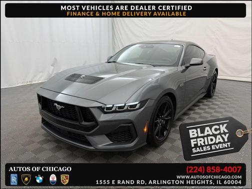 Carbonized Gray Metallic 2024 Ford Mustang GT Premium