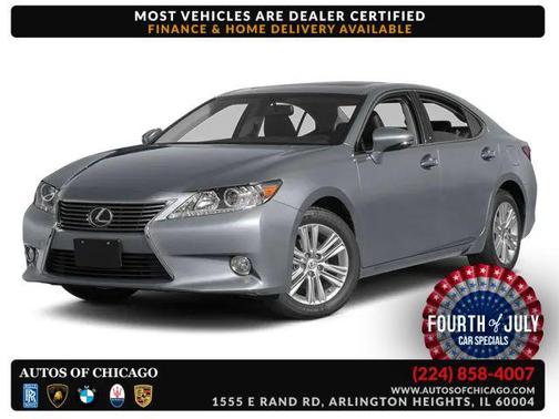 Silver Lining Metallic 2013 Lexus ES 350 Base