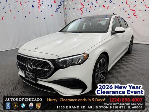 2025 Mercedes-Benz E-Class 4MATIC Sedan