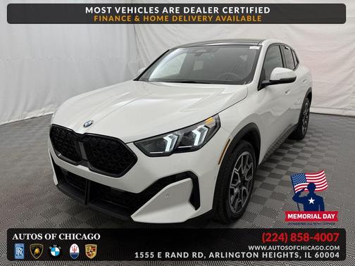 Mineral White Metallic 2025 BMW X2 xDrive28i