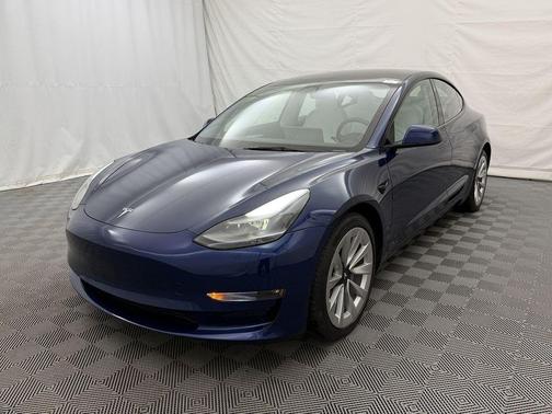 Deep Blue Metallic 2023 Tesla Model 3 Long Range