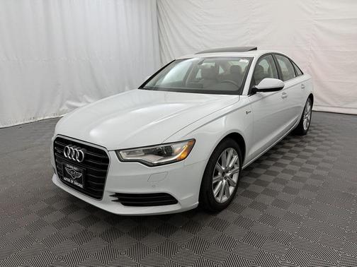 WHITE 2014 Audi A6 3.0T Premium Plus