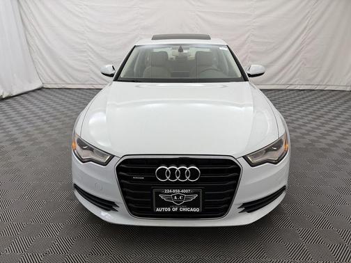 WHITE 2014 Audi A6 3.0T Premium Plus