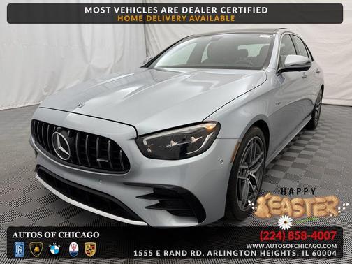 SILVER 2021 Mercedes-Benz AMG E 53 4MATIC