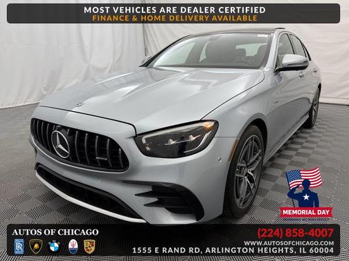 SILVER 2021 Mercedes-Benz AMG E 53 4MATIC