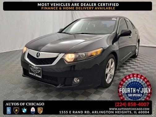 Crystal Black Pearl 2010 Acura TSX Base