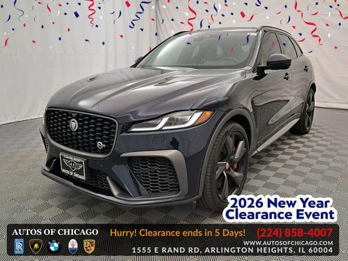 2021 Jaguar F-PACE SVR P550 AWD Automatic