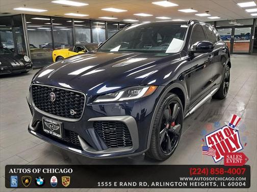 2021 Jaguar F-PACE SVR P550 AWD Automatic
