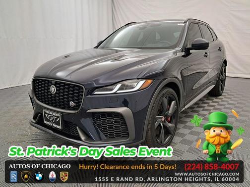 2021 Jaguar F-PACE SVR P550 AWD Automatic