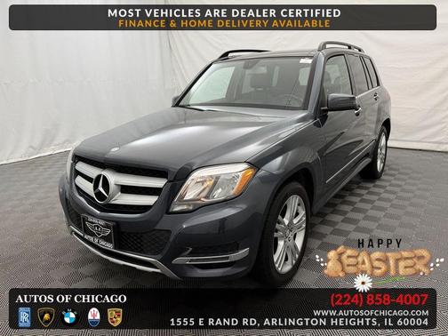Steel Gray Metallic 2014 Mercedes-Benz GLK-Class GLK 350 4MATIC