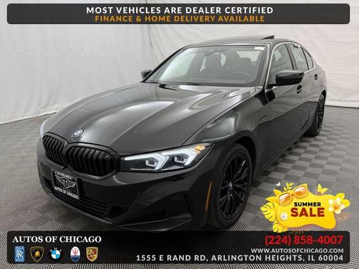 Black Sapphire Metallic 2024 BMW 330e xDrive