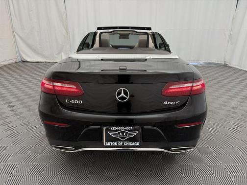 Black 2018 Mercedes-Benz E-Class 4MATIC