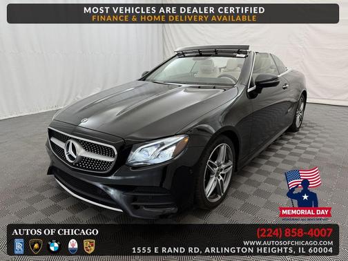 Black 2018 Mercedes-Benz E-Class 4MATIC