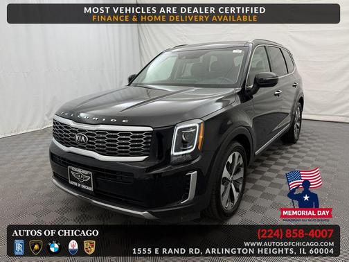 Ebony Black 2020 Kia Telluride S