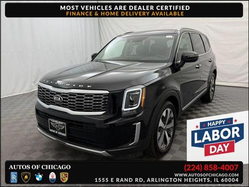 Ebony Black 2020 Kia Telluride S