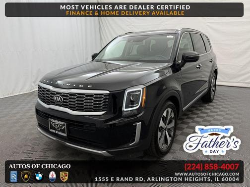 Ebony Black 2020 Kia Telluride S