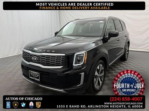 Ebony Black 2020 Kia Telluride S