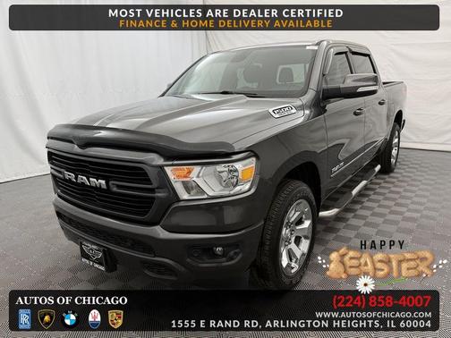 Granite Crystal Metallic Clearcoat 2020 RAM 1500 Big Horn/Lone Star