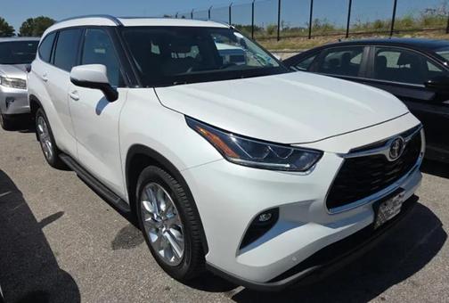 WHITE 2022 Toyota Highlander Limited