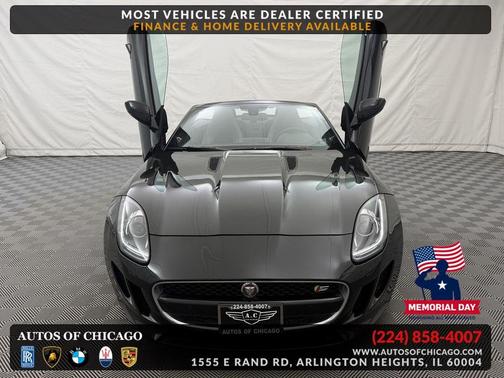 BLACK 2015 Jaguar F-TYPE S