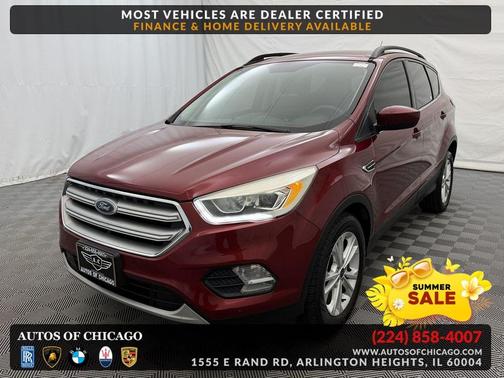 Ruby Red Metallic Tinted Clearcoat 2017 Ford Escape SE
