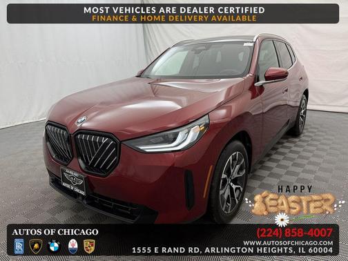 Vegas Red Metallic 2025 BMW X3 30 xDrive