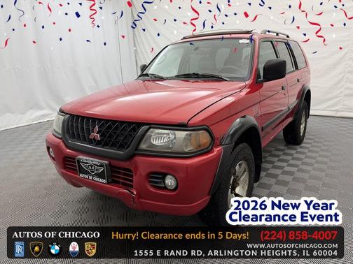 2001 Mitsubishi Montero Sport 3.5