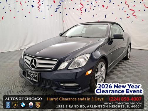 2012 Mercedes-Benz E-Class Cabriolet