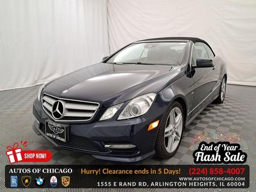 2012 Mercedes-Benz E-Class Cabriolet