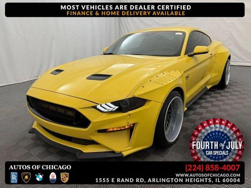 Triple Yellow Tri-Coat 2018 Ford Mustang GT Premium