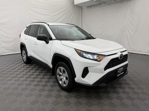 Super White 2021 Toyota RAV4 LE