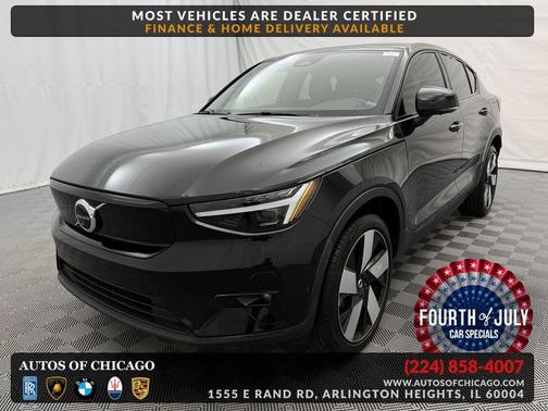 BLACK 2023 Volvo C40 Recharge Pure Electric Twin Ultimate