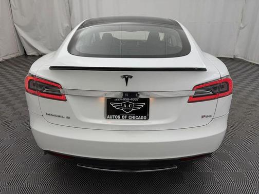White 2013 Tesla Model S Performance