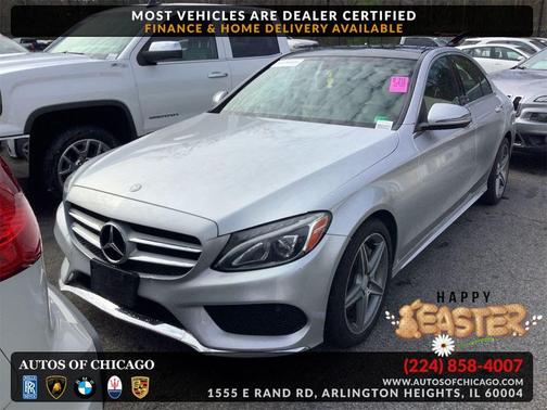 SILVER 2016 Mercedes-Benz C-Class C 300 4MATIC Sport