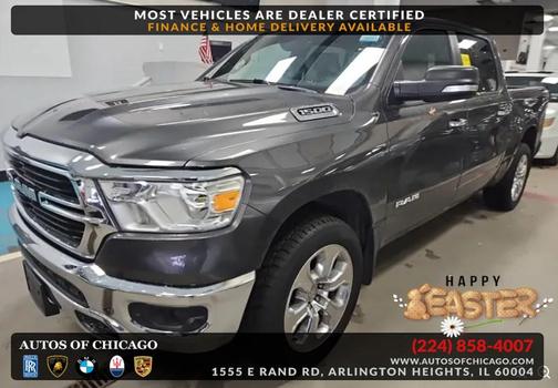 Granite Crystal Metallic Clearcoat 2020 RAM 1500 Big Horn/Lone Star