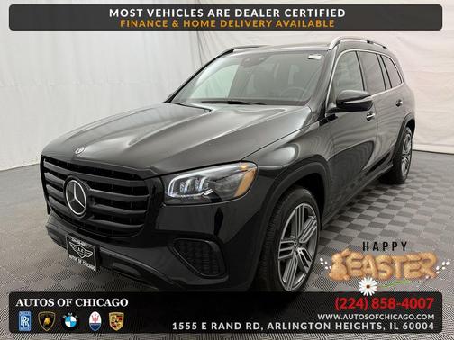 Black 2025 Mercedes-Benz GLS 450 4MATIC