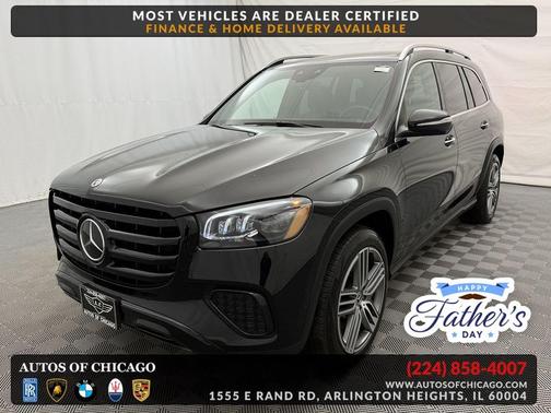 Black 2025 Mercedes-Benz GLS 450 4MATIC