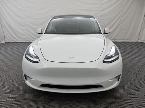 Pearl White Multi-Coat 2020 Tesla Model Y Long Range Dual Motor All-Wheel Drive