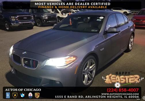 GRAY 2016 BMW 535 xDrive