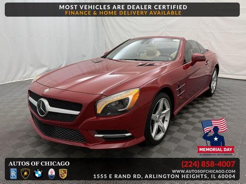 Mars Red 2013 Mercedes-Benz SL-Class Roadster