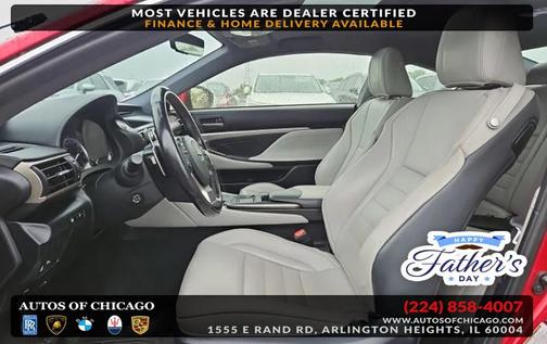 Infrared 2015 Lexus RC 350 Base
