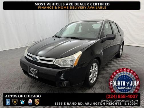 Black Clearcoat 2008 Ford Focus