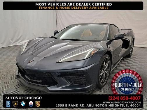 Shadow Gray Metallic 2020 Chevrolet Corvette Stingray w/2LT