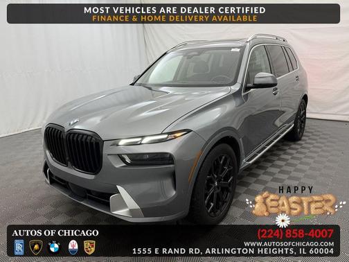Skyscraper Grey Metallic 2023 BMW X7 xDrive40i