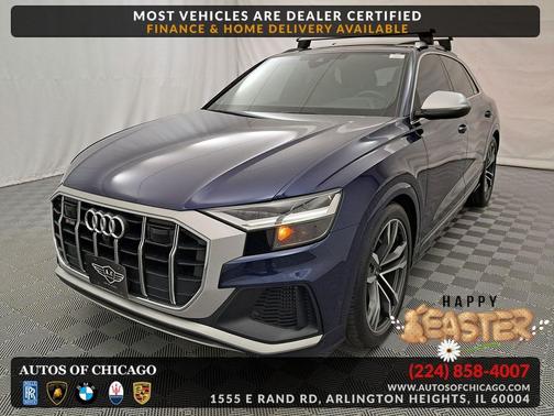 Navarra Blue Metallic 2021 Audi SQ8 4.0T Premium Plus
