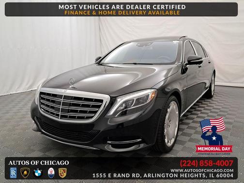Black 2016 Mercedes-Benz Maybach S S 600