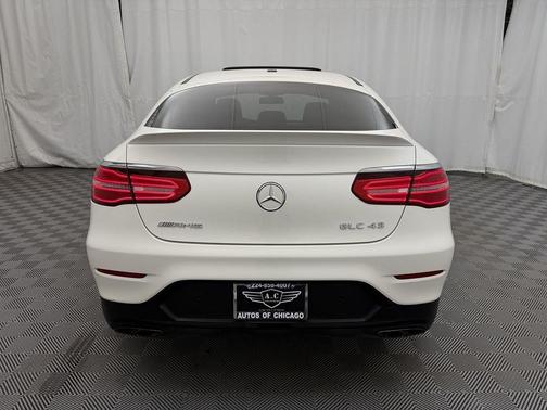 WHITE 2017 Mercedes-Benz AMG GLC 43 4MATIC Coupe