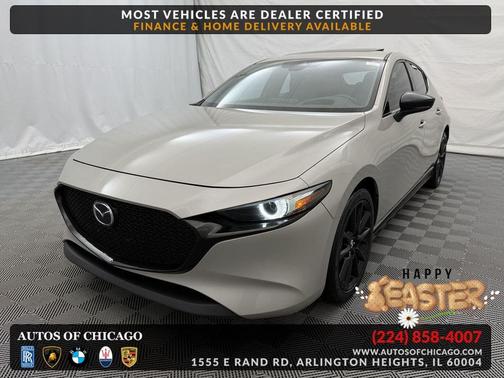 Platinum Quartz Metallic 2022 Mazda Mazda3 2.5 Turbo AWD