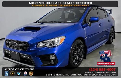 Lapis Blue Pearl 2019 Subaru WRX Premium